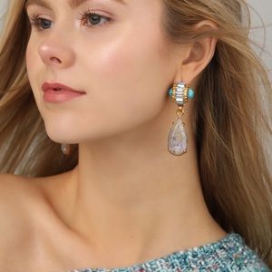 Elizabeth Cole Drop Earrings